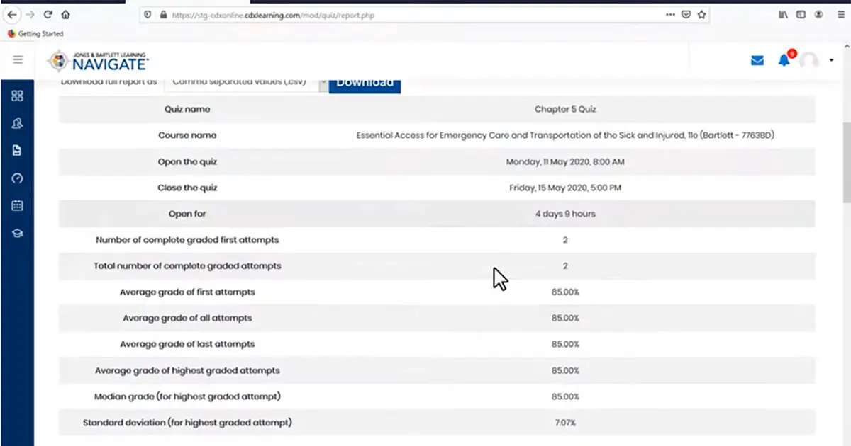 review-test-item-analysis