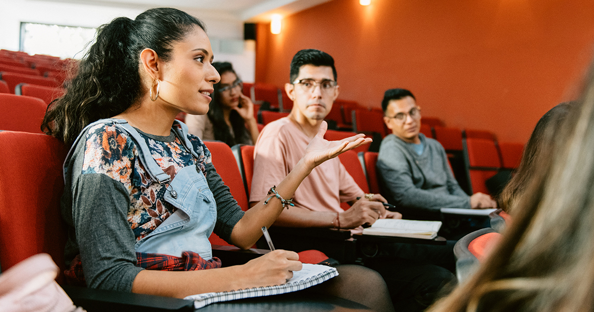 student_talking_in_class